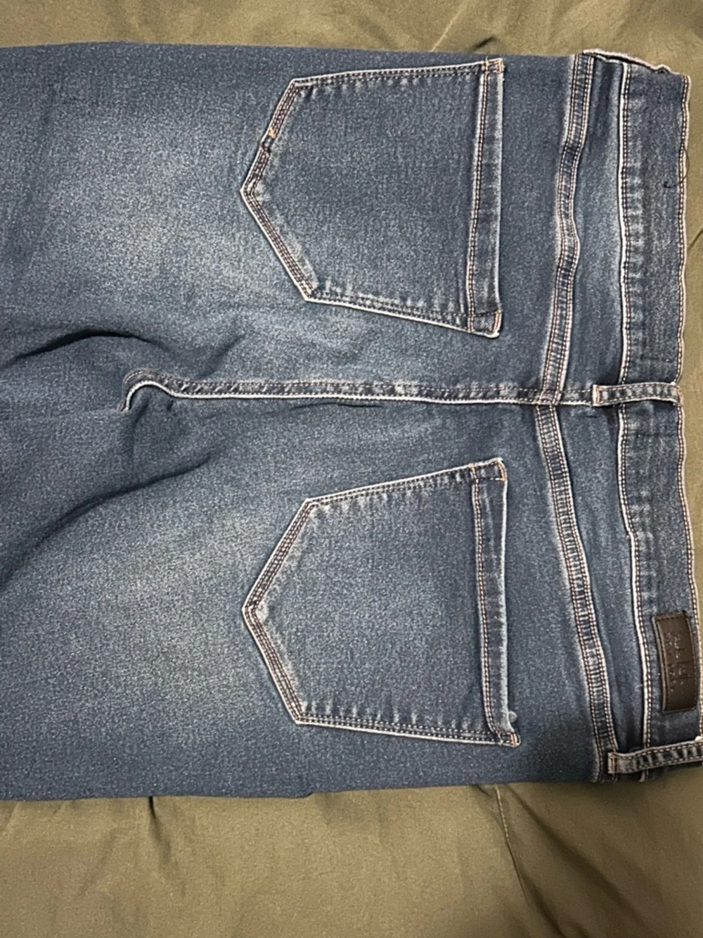 Nicole Miller SoHo High Rise Buttery Soft Blue Skinny Jeans Size 12 - Picture 12 of 17